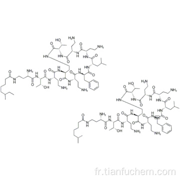 POLYMYXINE B HYDROCHLORURE NONAPEPTIDE CAS 86408-36-8